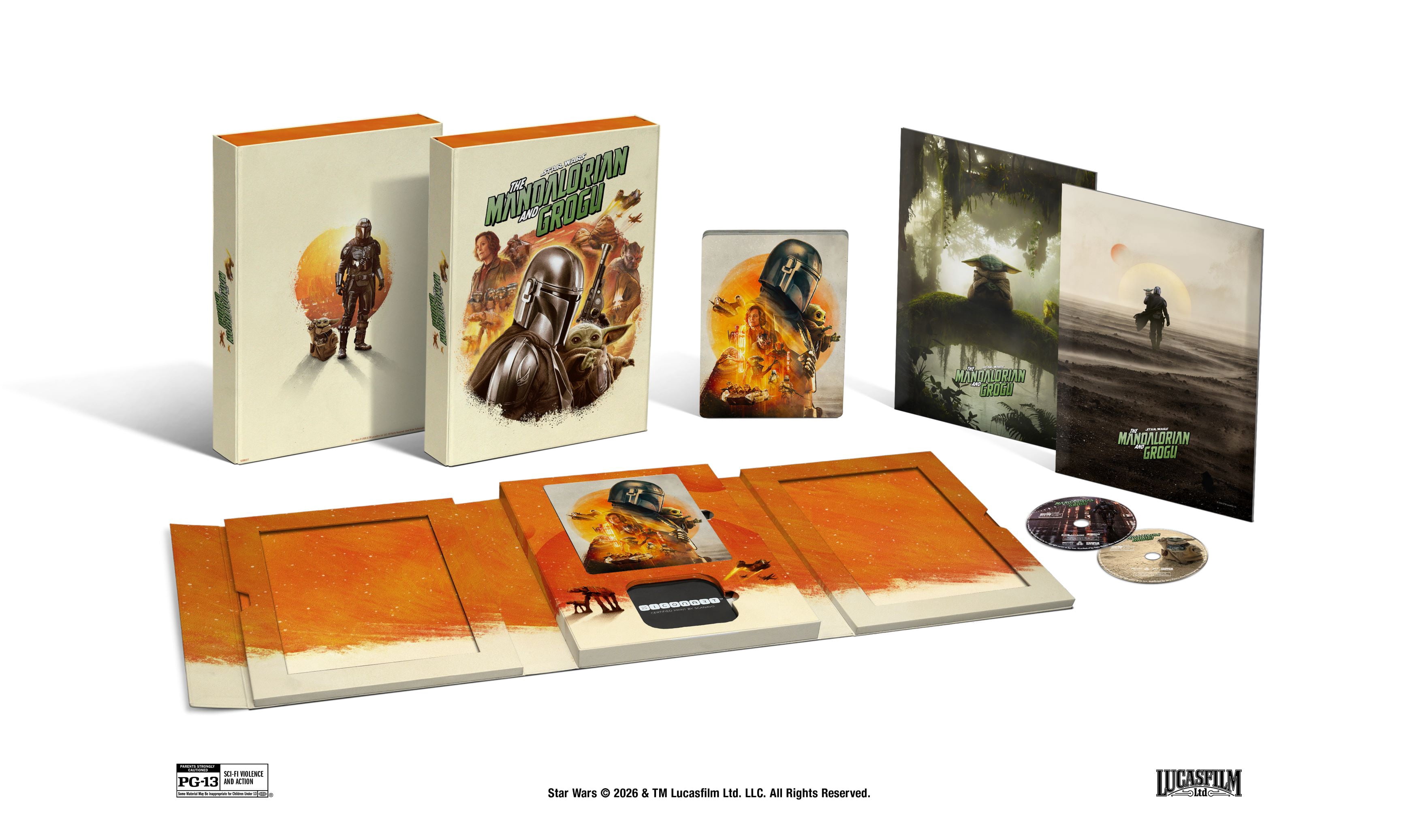 The Mandalorian and Grogu (Beskar Collector's Edition) (Steelbook