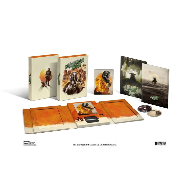 The Mandalorian and Grogu Beskar Collector's Edition Steelbook