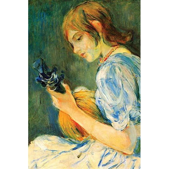 The Mandolin-Fine Art Canvas Print (20" x 30")