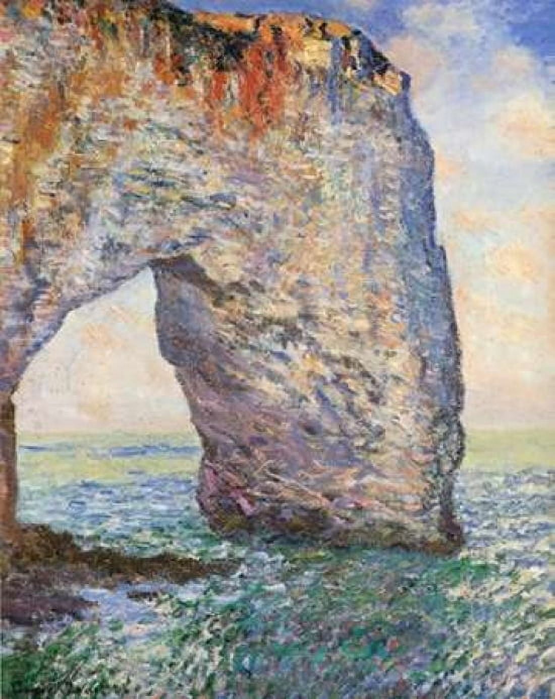 The Manneporte Near Etretat 1886 Canvas Art - Claude Monet (24 x 30)