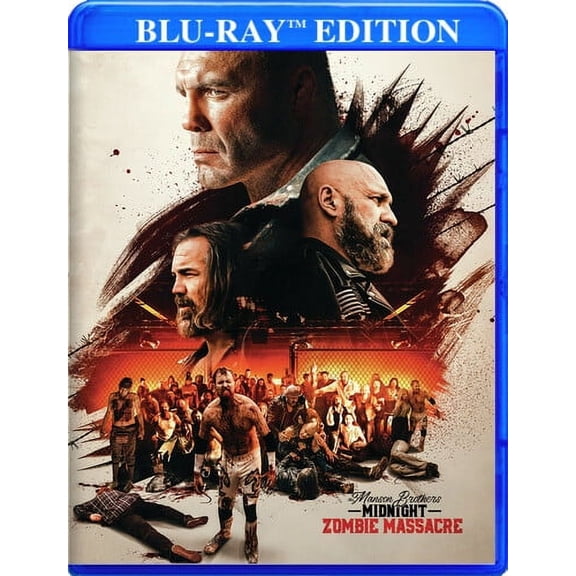 The Manson Brothers Midnight Zombie Massacre (Blu-ray), Gravitas Ventures, Horror