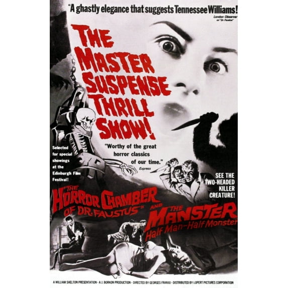 The Manster Movie Poster Masterprint