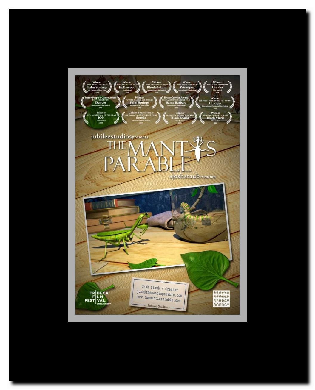 The Mantis Parable Framed Movie Poster