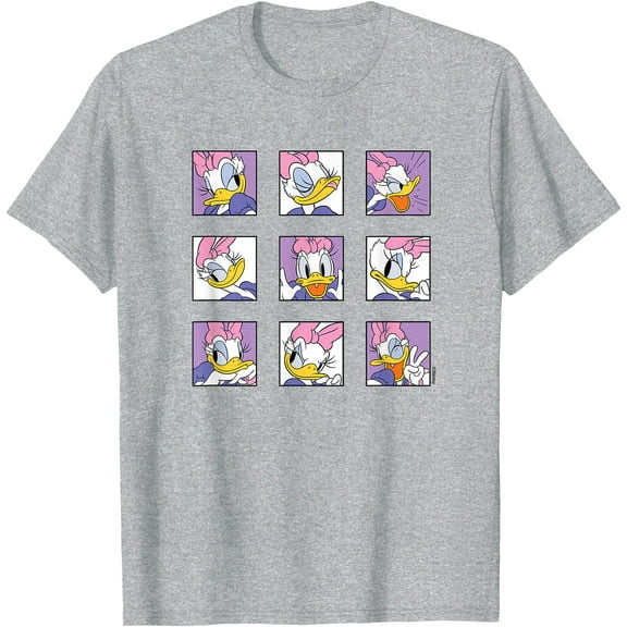 The Many Emotions of Daisy Duck DTG Print Unisex T-Shirt