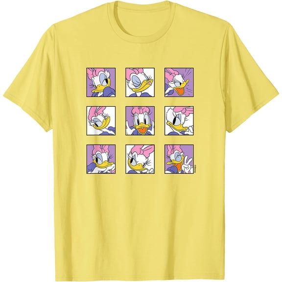 The Many Emotions of Daisy Duck DTG Print Unisex T-Shirt