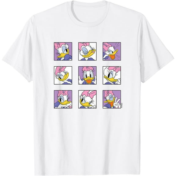 The Many Emotions of Daisy Duck DTG Print Unisex T-Shirt