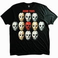 thumbnail image 1 of The Many Moods of Jason Voorhees Mask Horror Film Men's T-shirt New Cotton Black Tee XS-5XL, 1 of 5