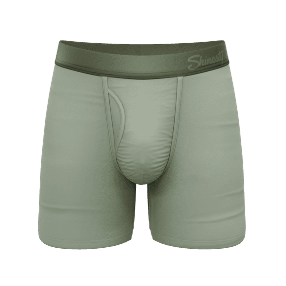 The Manzanilla - Shinesty Olive Green Ball Hammock Magnum Big Pouch Underwear  XL