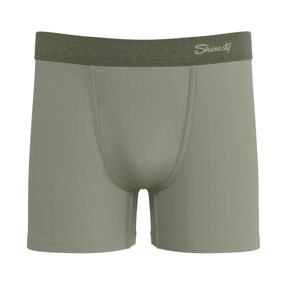 The Manzanilla - Shinesty Olive Green Youth Boxer Briefs 6