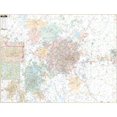 thumbnail image 1 of The Map Shop KA-C-NC-GREENSBORO-paper Greensboro, High Point, & Guilford County, NC Wall Map, Paper - 74.75 x 57 in., 1 of 1