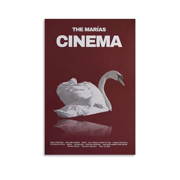 The Marías Cinema Poster Canvas Poster Wall Decorative Art Painting Living Room Bedroom Decoration Gift