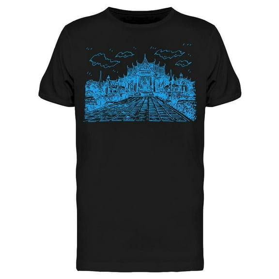 The Marble Temple Art T-Shirt Men -Image by Shutterstock, Male x-Large