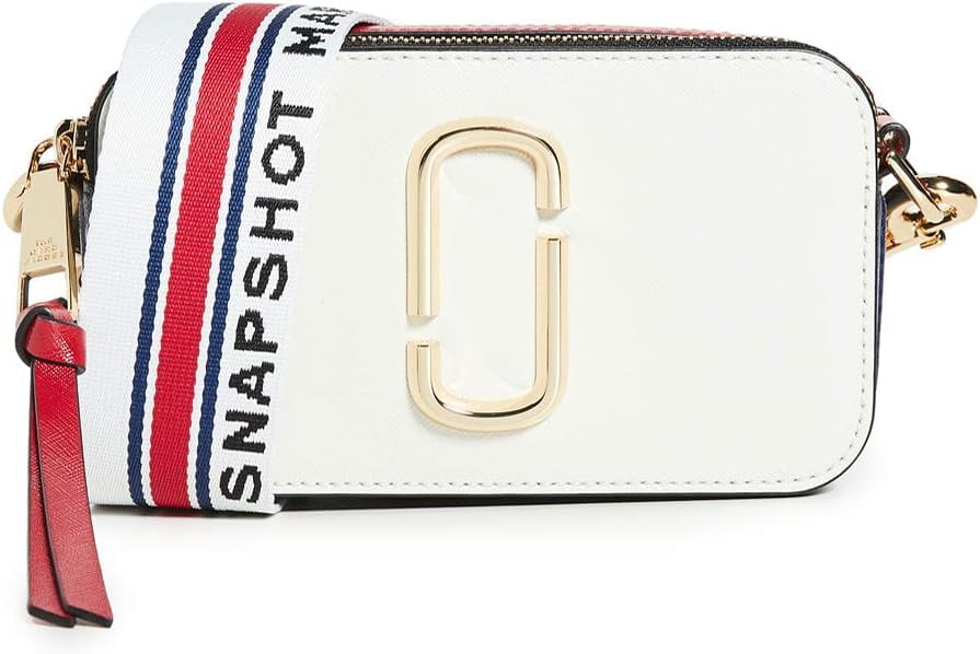 nico*新品未使用* MARC JACOBS Marc Jacobs Designer Women's 'Snapshot' Leather Crossbody Bag, New