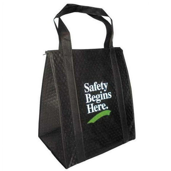 The Marek Group Insulated Tote Bag,Black,13 x 15 in BG1315K