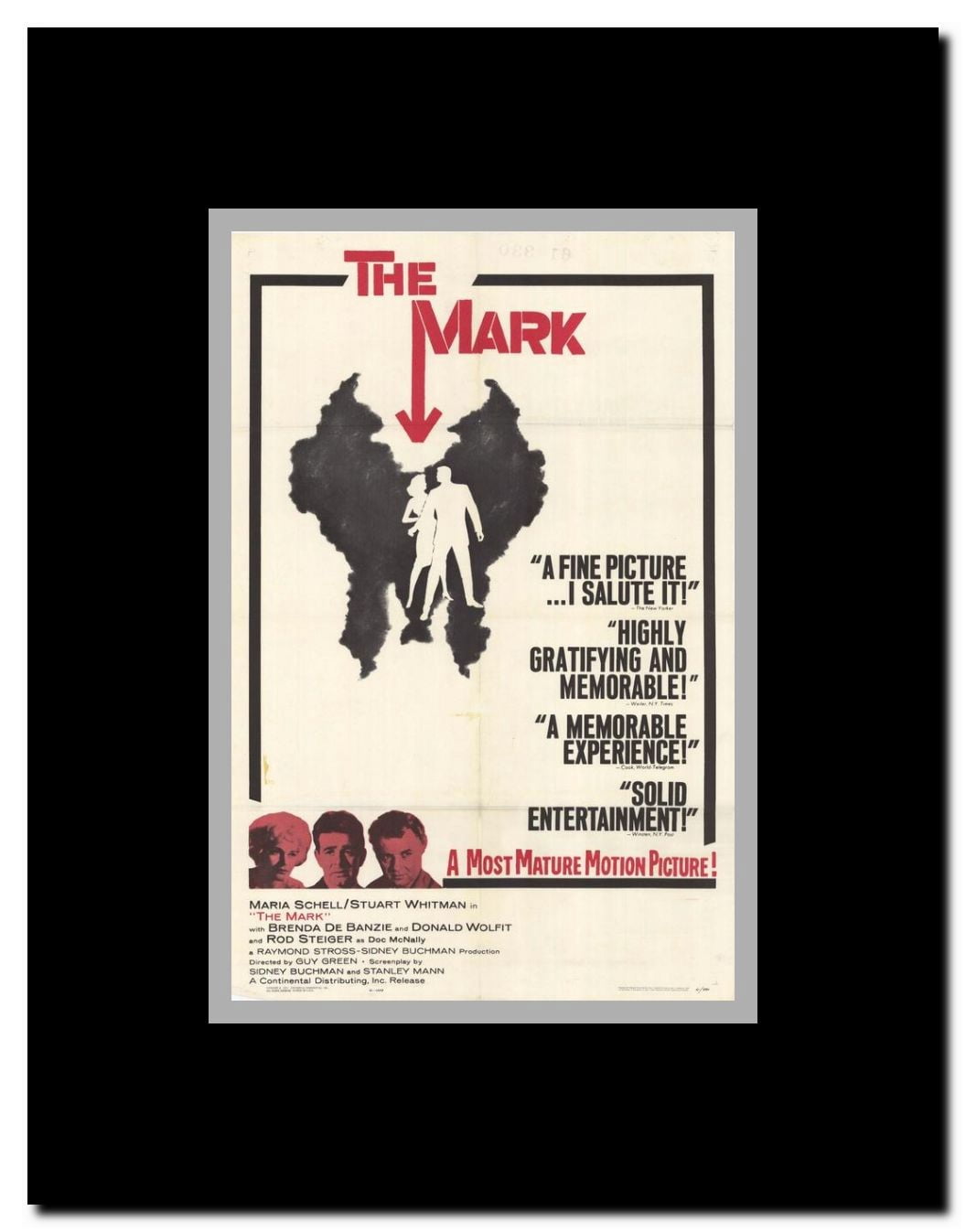The Mark Framed Movie Poster