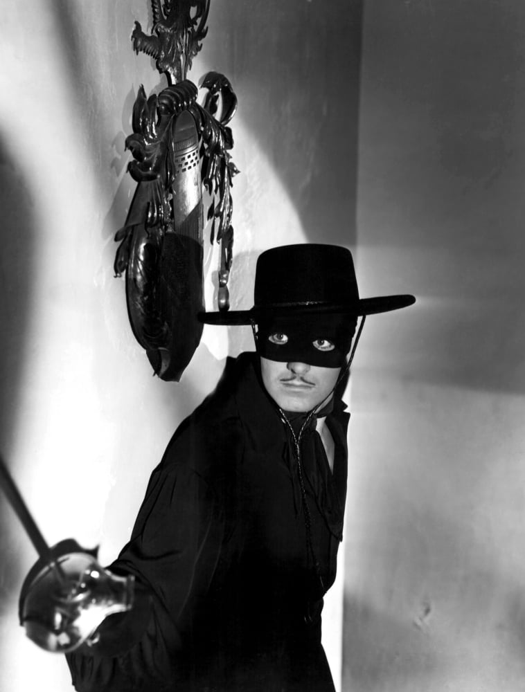 The Mark Of Zorro Canvas Art - (16 x 20)