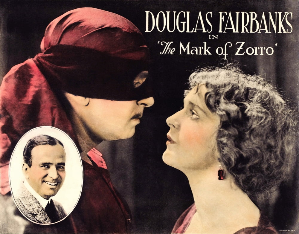The Mark Of Zorro Canvas Art -  (28 x 22)