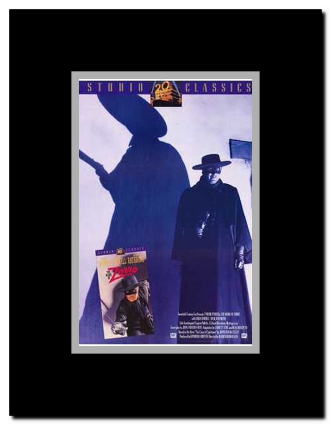 The Mark of Zorro Framed Movie Poster
