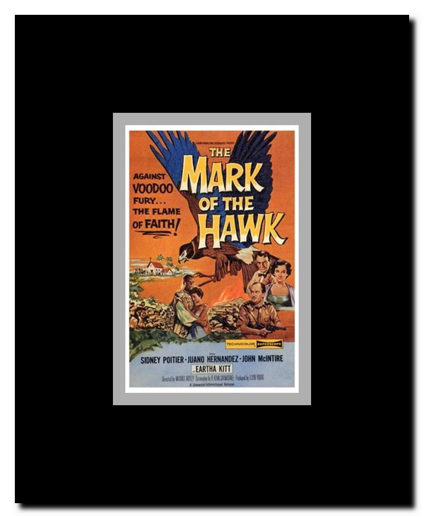 The Mark of the Hawk Framed Movie Poster