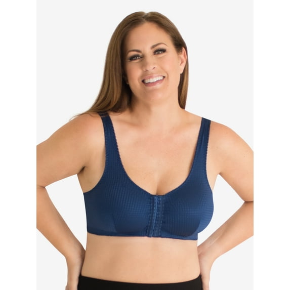 Leading Lady, The Marlene, Unpadded Wireless Bra, Breathable Fabric, Front Close Bra, Light Support, Lightweight Comfort Bra (Women's & Women's Plus)