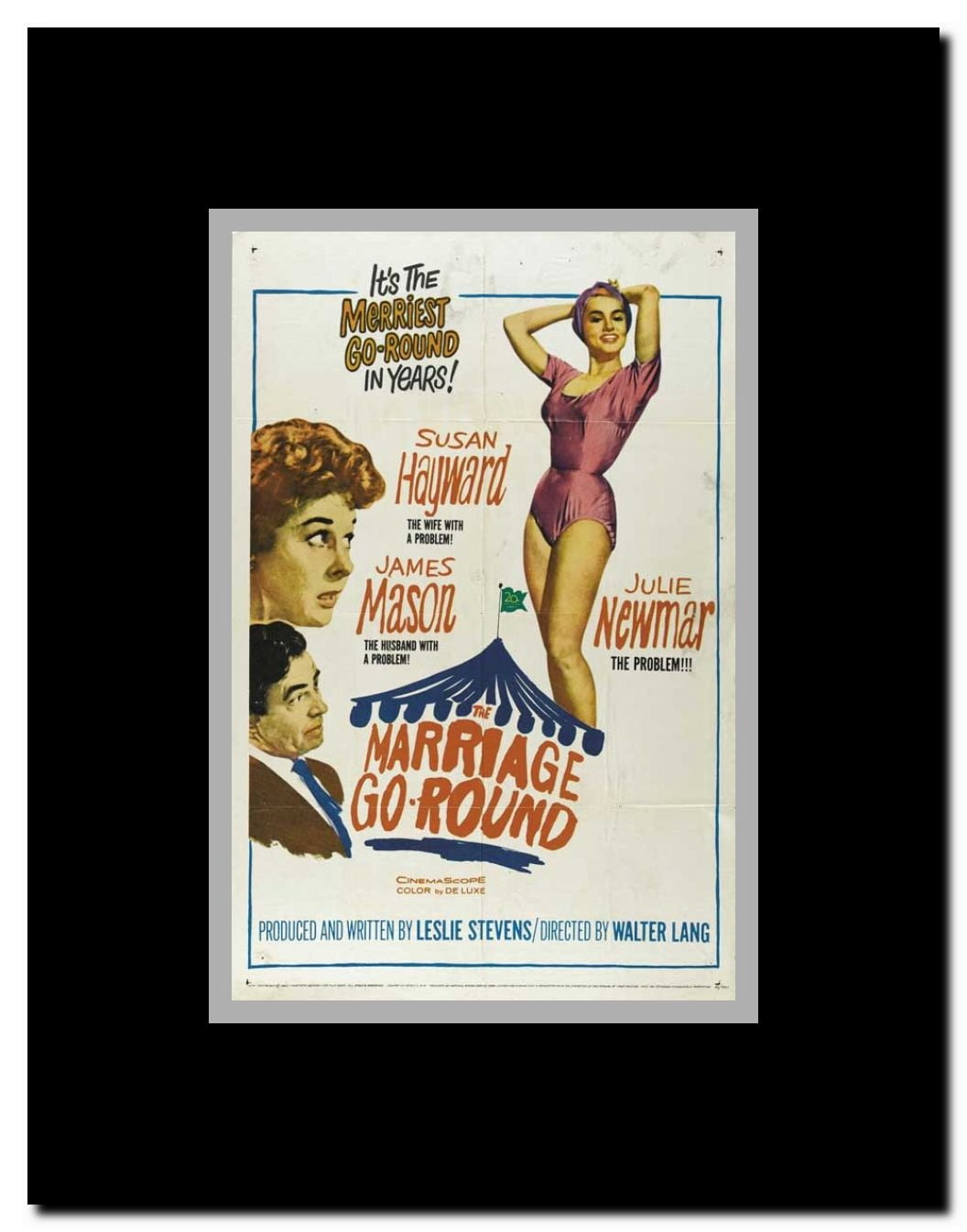 The Marriage-Go-Round Framed Movie Poster