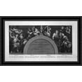thumbnail image 1 of The Marriage of Alexander and Rossana 40x24 Large Black Ornate Wood Framed Canvas Art by Giovanni Battista Piranesi, 1 of 2