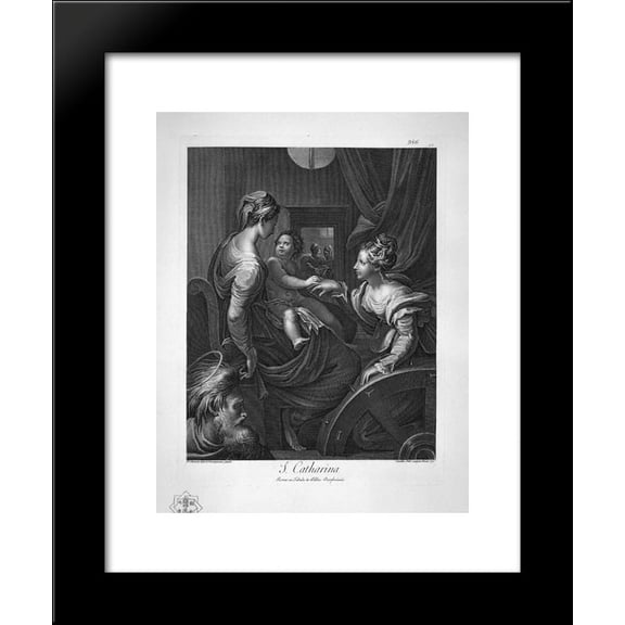 The Marriage of Meleager and Atalantada Carav 20x24 Framed Art Print by Piran...