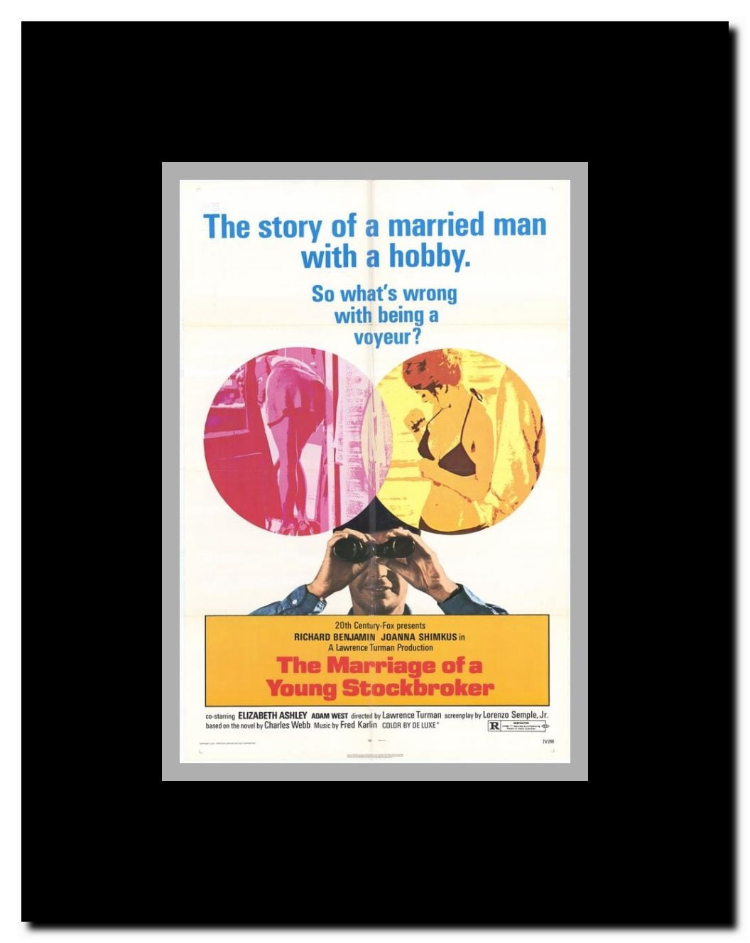 The Marriage of a Young Stockbroker Framed Movie Poster