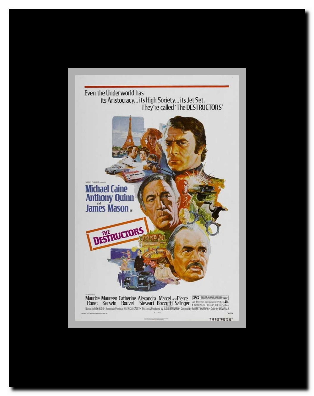 The Marseille Contract Framed Movie Poster