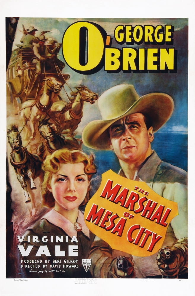 The Marshal Of Mesa City U Canvas Art - (24 x 36)