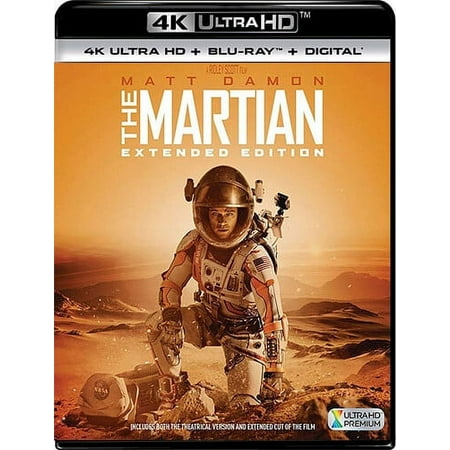 The Martian [Extended Edition] [4K Ultra HD Blu-ray/Blu-ray] [2015]
