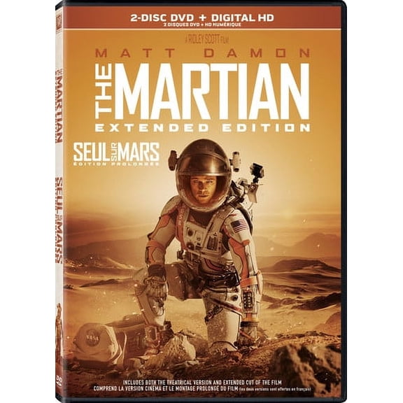 Pre-Owned The Martian (Extended Edition) (DVD), 20th Century Studios, Sci-Fi & Fantasy