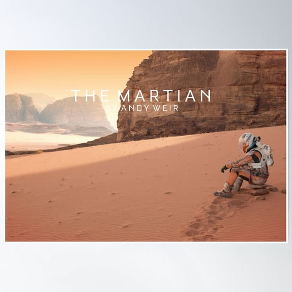 The Martian Poster Wall Art, Modern Wall Decor, 12x18 UNFRAMED