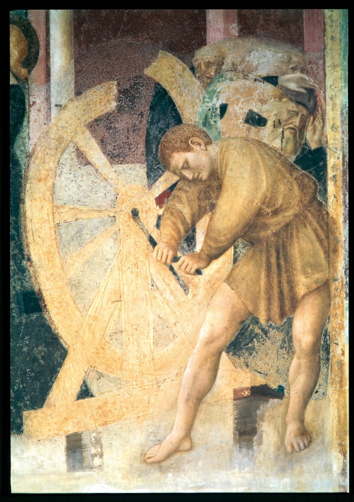 The Martyrdom Of St Catherine Canvas Art - (24 x 36)