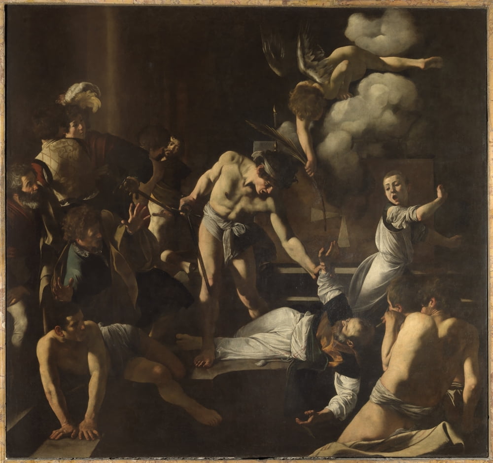The Martyrdom Of St Matthew Canvas Art - (24 x 18)