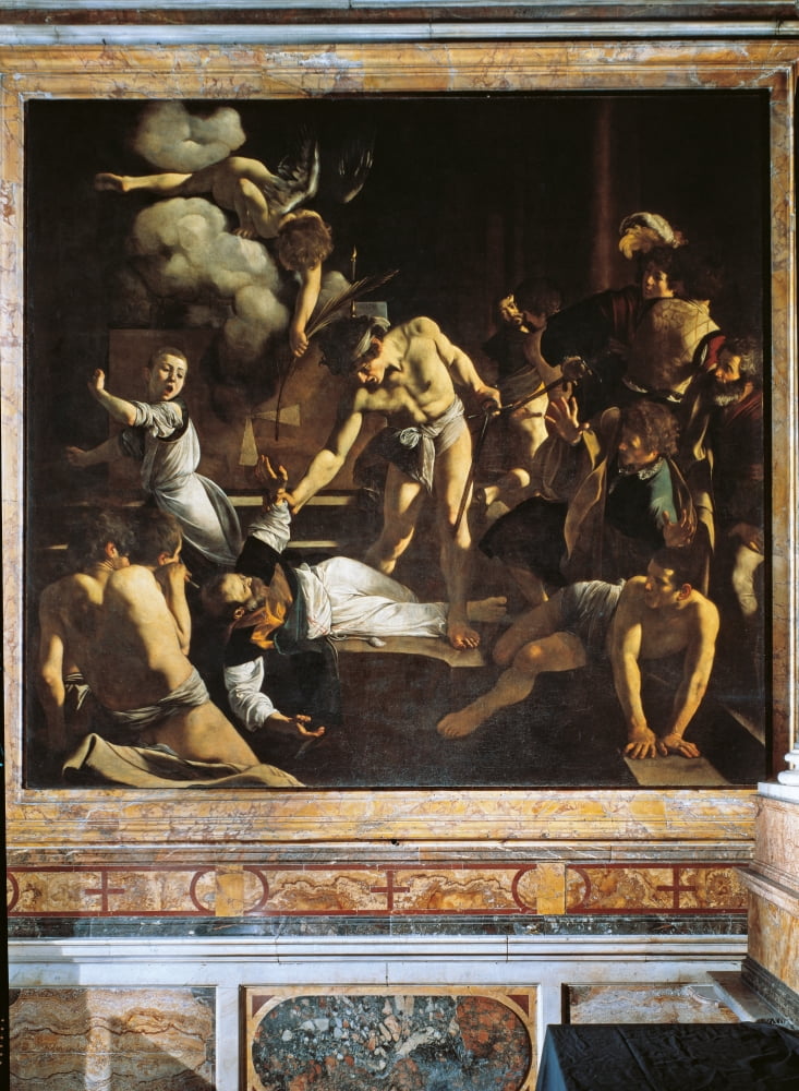 The Martyrdom Of St Matthew Canvas Art -  (24 x 36)
