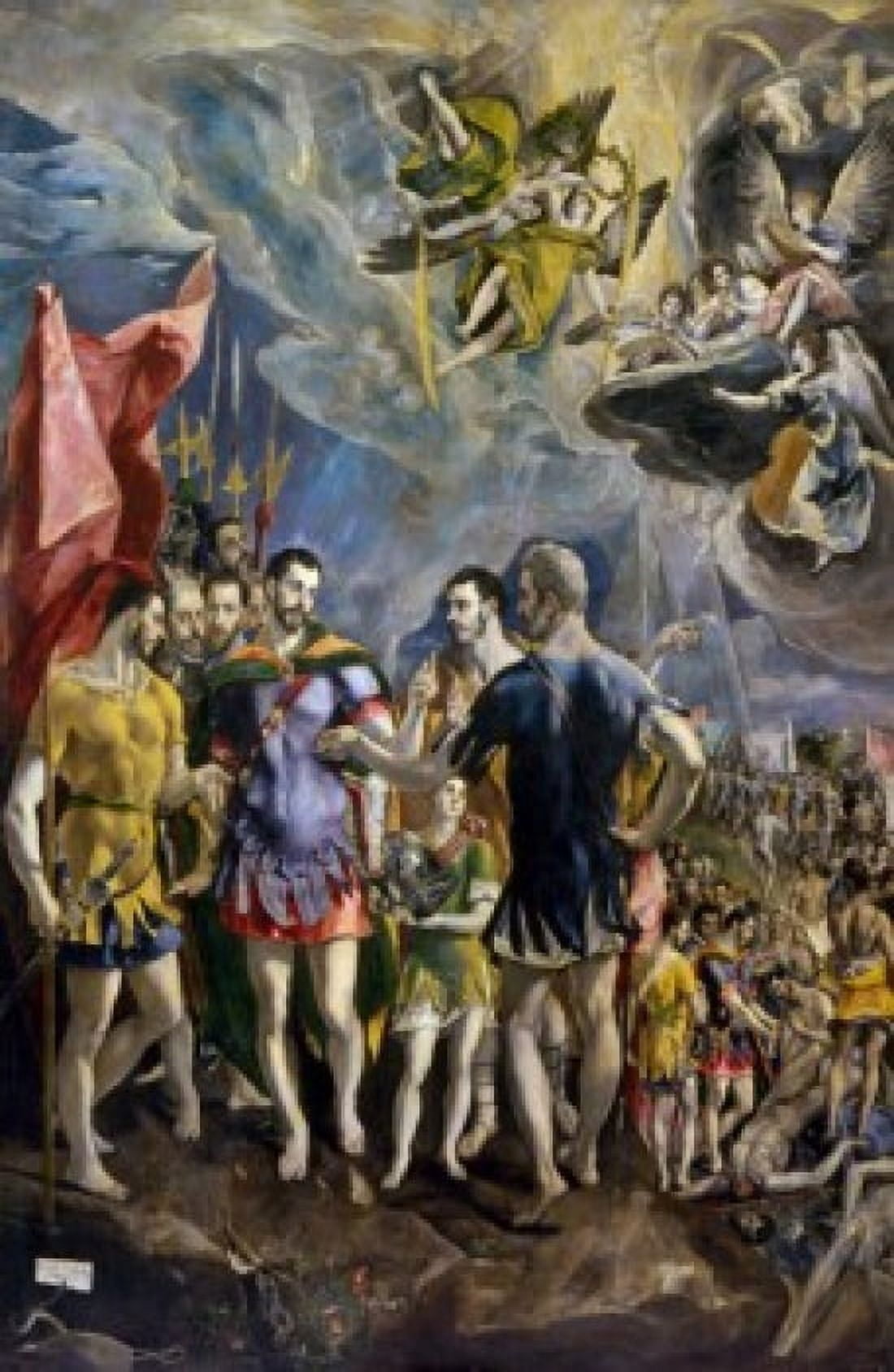 The Martyrdom of Saint Mauritius by El Greco (1541-1614) Spain Madrid El Escorial Canvas Art - El Greco (18 x 24)