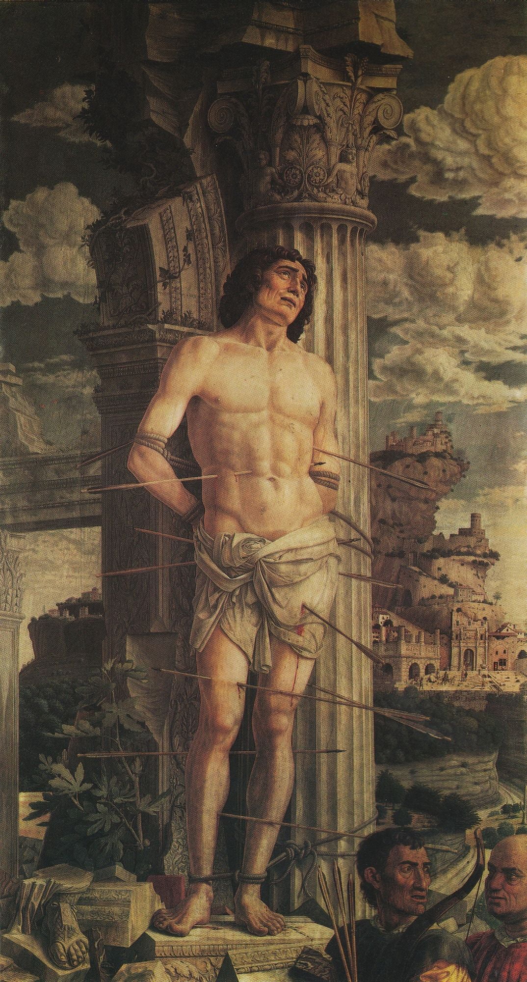The Martyrdom of St Sebastian c1460 Canvas Art - Andrea Mantegna (18 x 24)