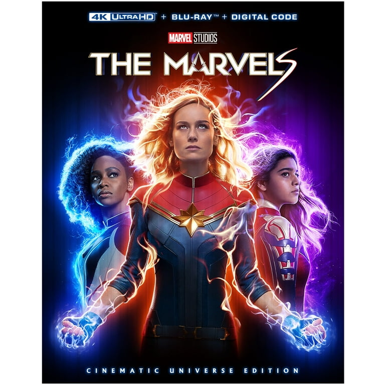 The Marvels (4K Ultra HD + Blu-Ray + Digital Copy)