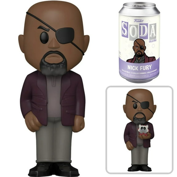 The Marvels Nick Fury Funko Soda Vinyl Figure
