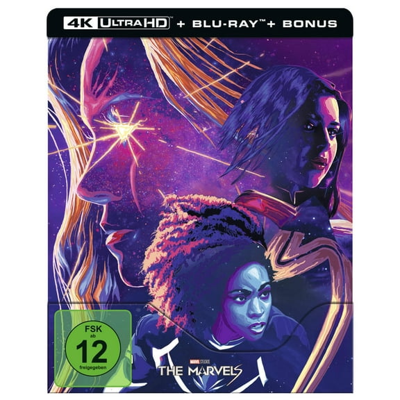 The Marvels - Steelbook (4K Ultra HD) (+ Blu-ray) (4K Ultra HD) Brie Larson Iman Vellani