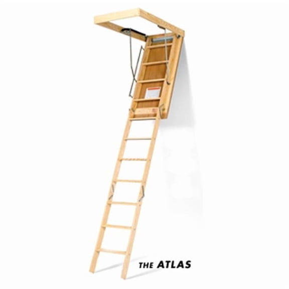 The Marwin Attic Stairs - 22.50 in. x 54in x 8 ft. -9in