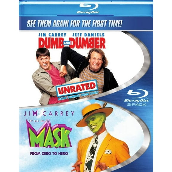 The Mask / Dumb And Dumber (Blu-ray), Comedy, New Line Cinema
