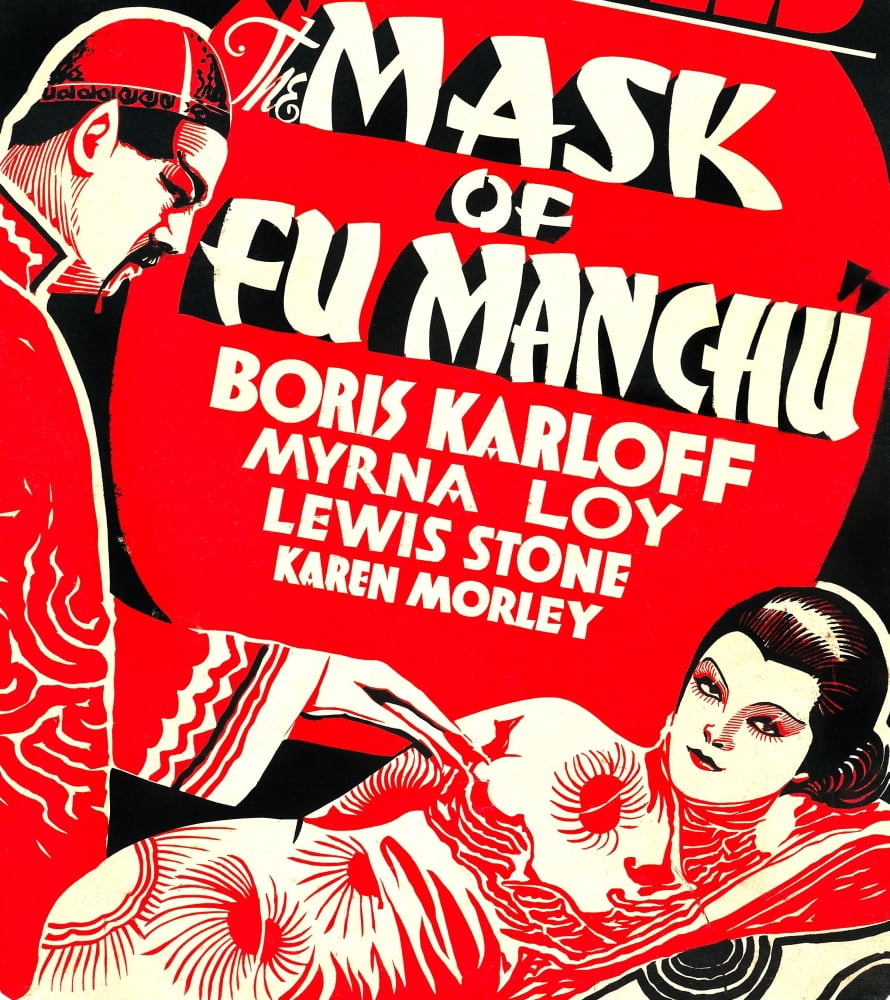 The Mask Of Fu Manchu Canvas Art - (24 x 36)