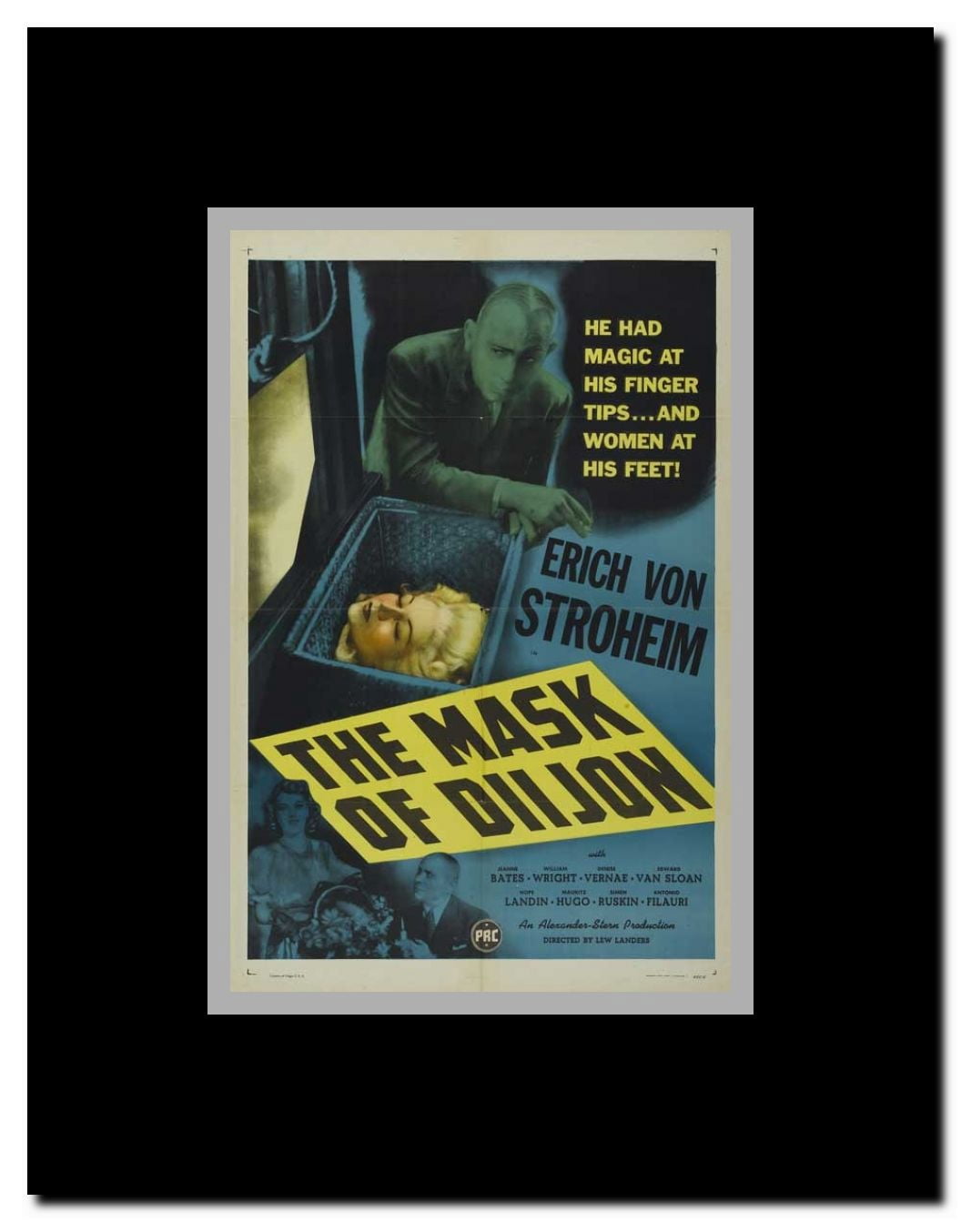 The Mask of Diijon Framed Movie Poster
