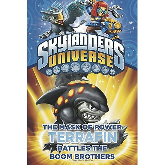 Pre-Owned The Mask of Power: Terrafin Battles the Boom Brothers #4 (Skylanders Universe) (Paperback) 0448484854 9780448484853