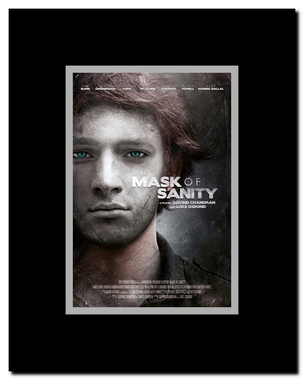 The Mask of Sanity Framed Movie Poster