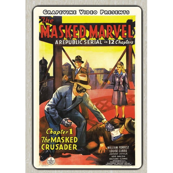The Masked Marvel (DVD), Grapevine Mod, Action & Adventure