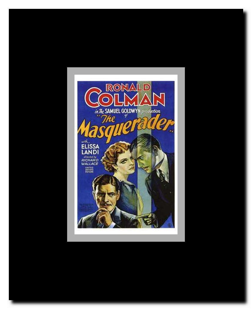 The Masquerader Framed Movie Poster