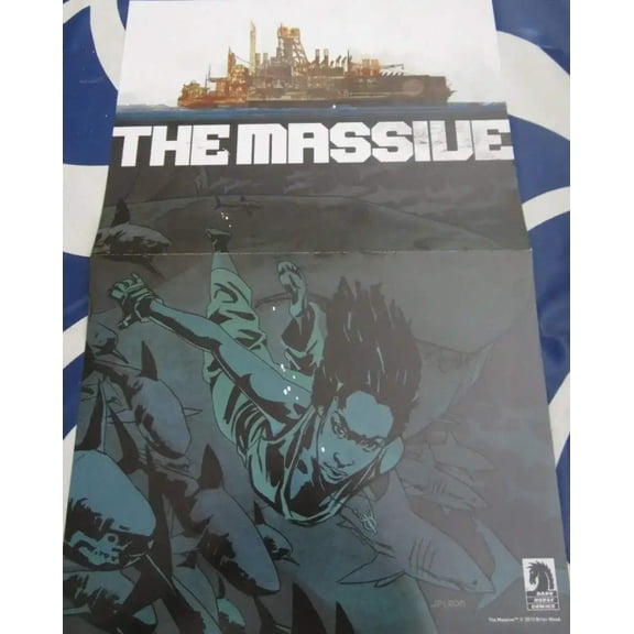 Massive MIND MGMT comic book 2013 Dark Horse 2 sided poster